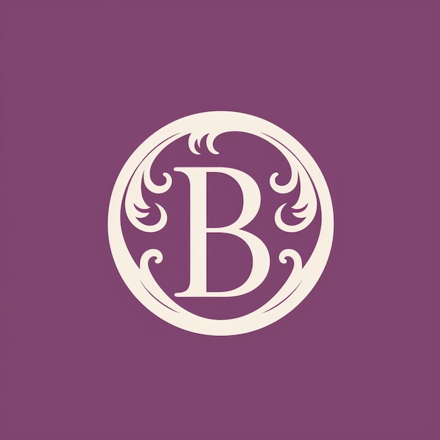 Letter B Monogram Logo Design Illustration Graphic Creative