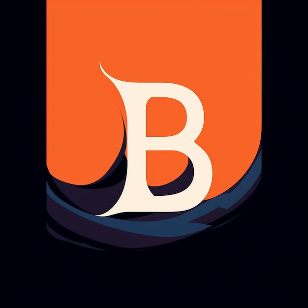 Letter B Monogram Logo Ontwerp Illustratie Grafisch Creatief