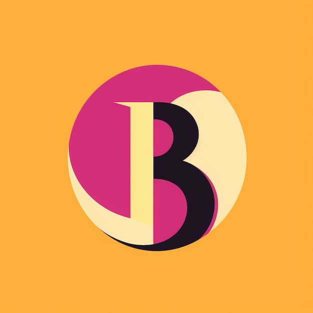 Letter B Monogram Logo Ontwerp Illustratie Grafisch Creatief