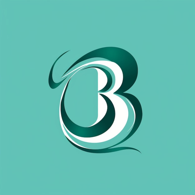 Letter B Monogram Logo Ontwerp Illustratie Grafisch Creatief