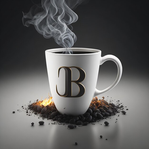 Letter B text effects