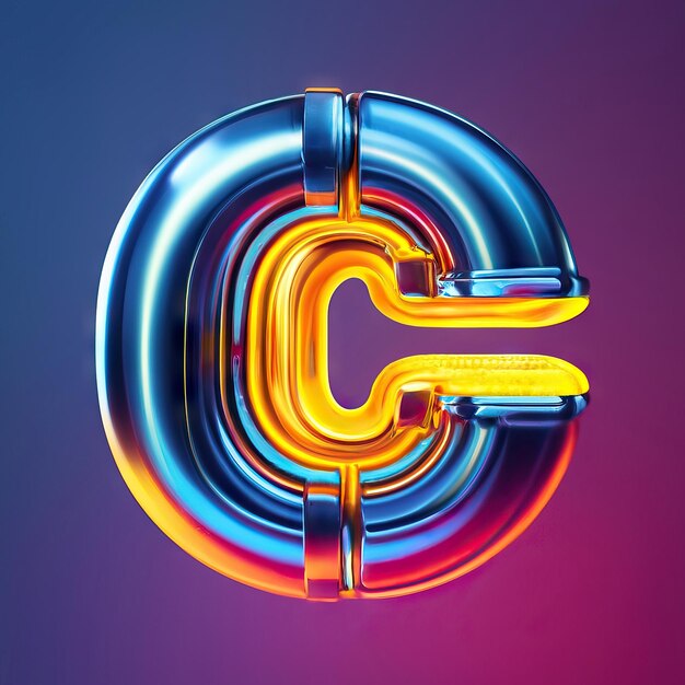 Foto letter c in 3d