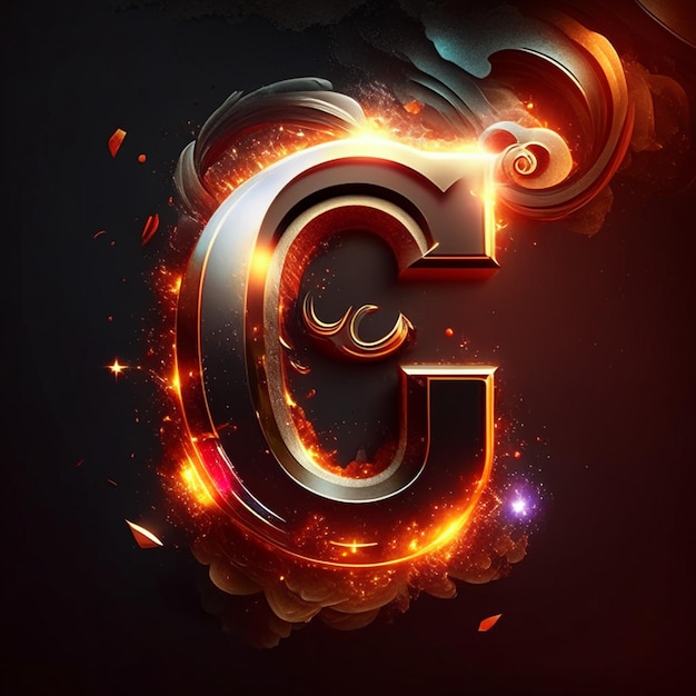 Letter C-logo-ontwerp of Letter G-logo-ontwerp of CG-monogramontwerp