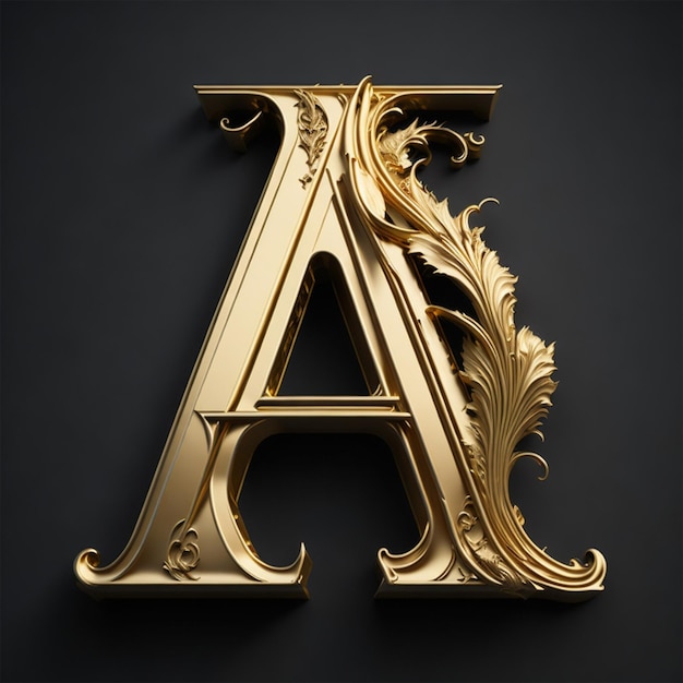 Letter A DESIGNE