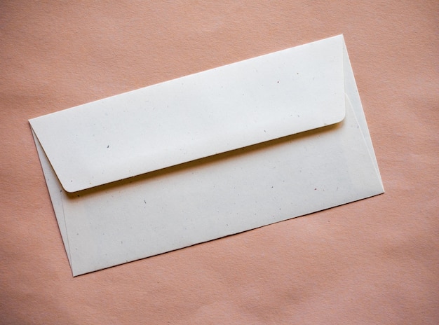 Letter envelope closed