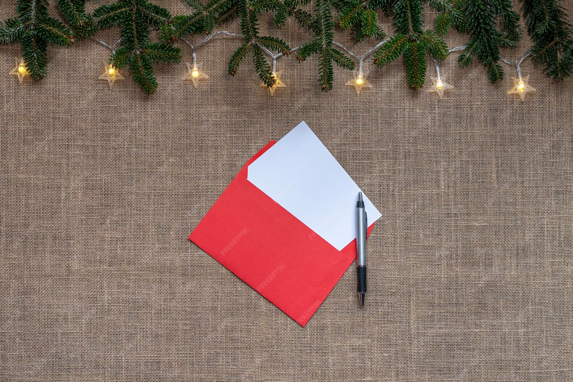 Premium Photo Letter to father christmas