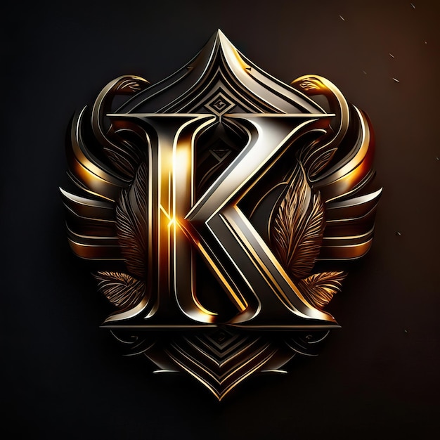 Photo letter k logo