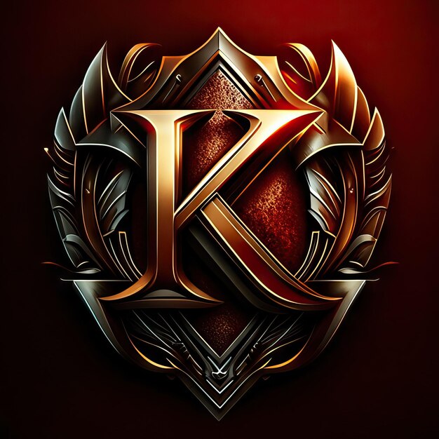 Photo letter k logo