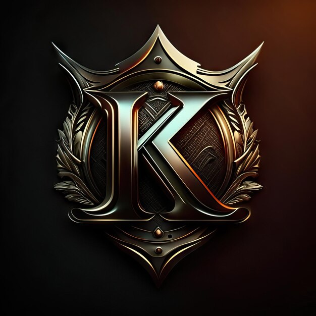 Photo letter k logo