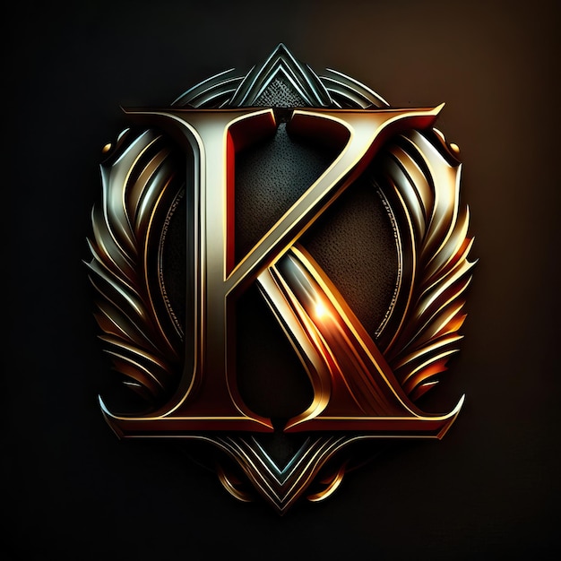 Photo letter k logo