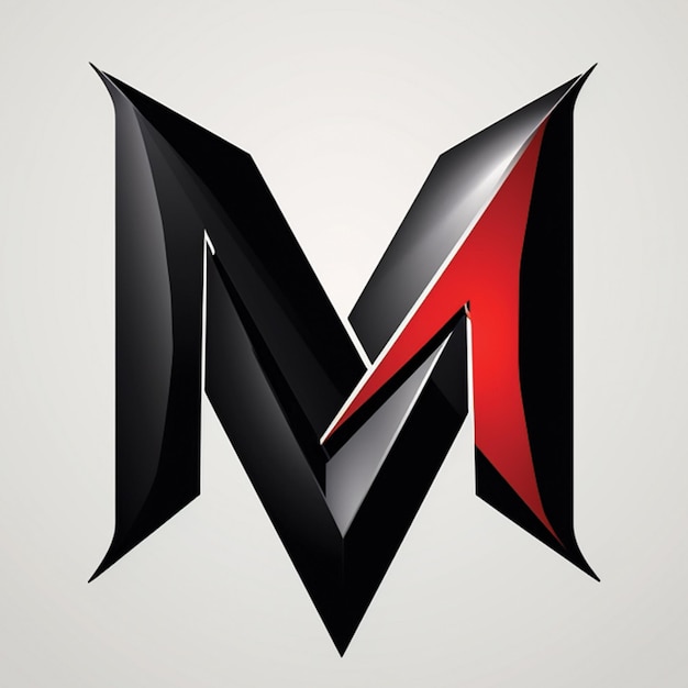 Photo letter m logo