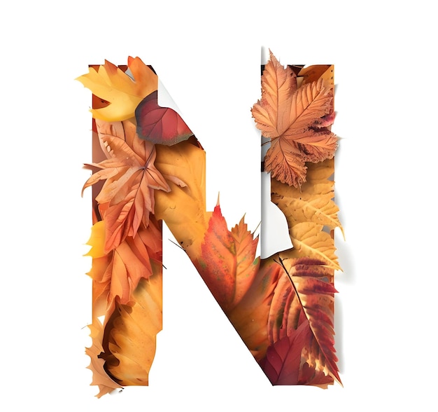 Letter N of the Autumn Alphabet