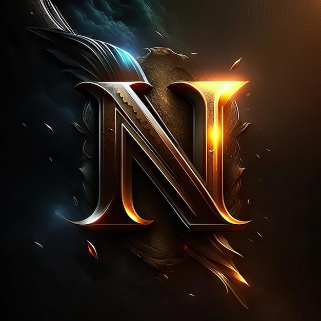 Foto letter n-logo