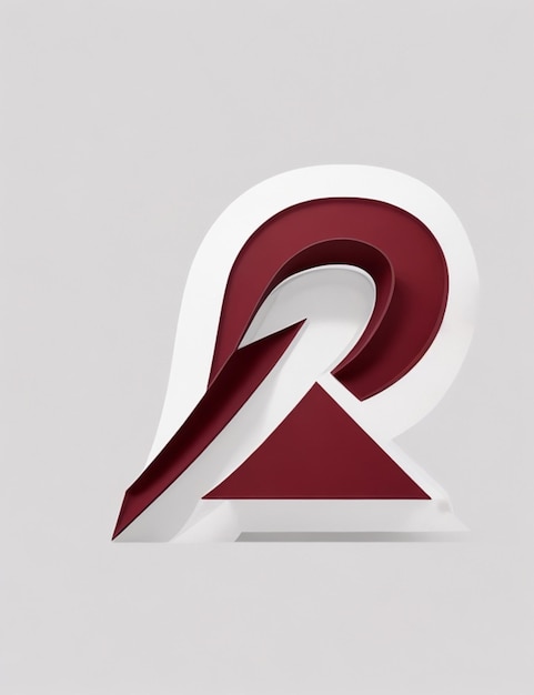 Photo letter r logo