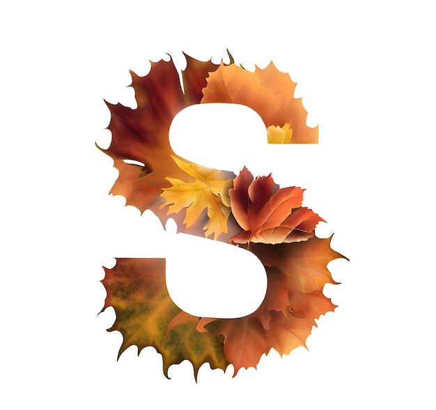 Letter S of the Autumn Alphabet