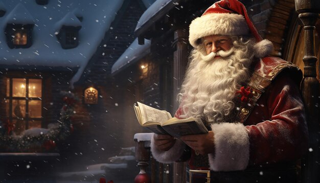 A letter to santa claus