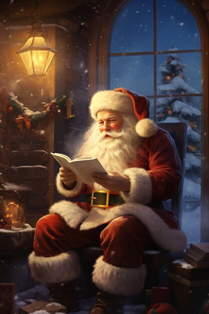 Photo a letter to santa claus