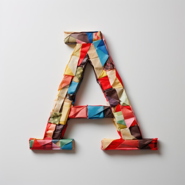 letter A typography