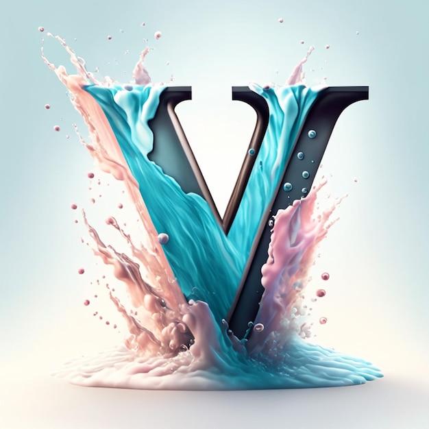 letter V-logo of v-monogram of logo v of v-logo