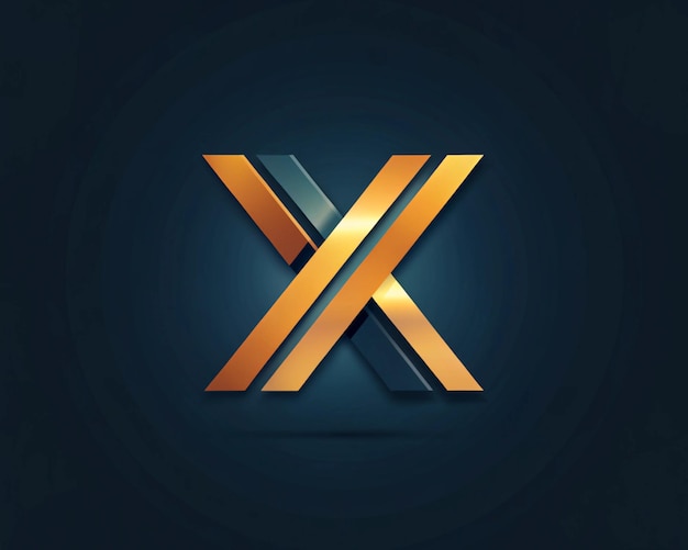 Letter X modern and creative logo design