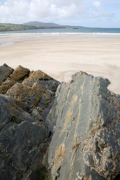 Lettergesh Beach in Connemara, Galway, Ireland