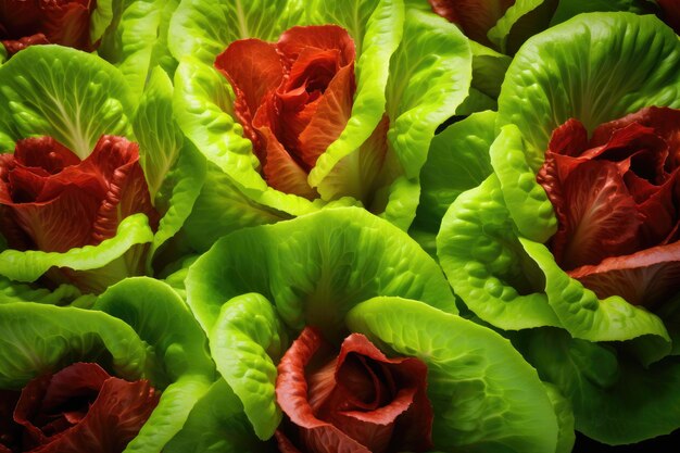 Lettuce background for making salad