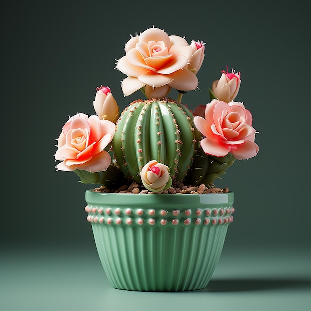 LEUK BEELD VAN CACTUSBLOEM