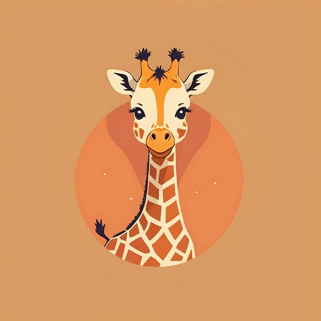 Leuk giraffe logo.