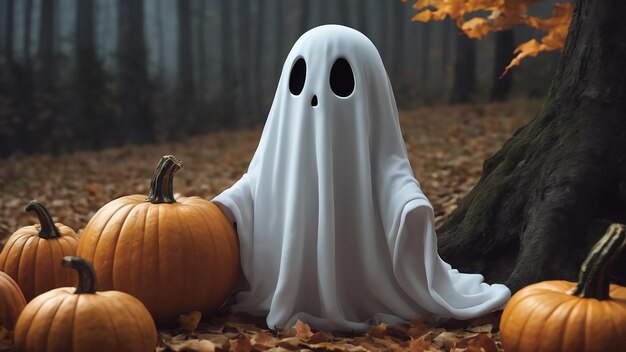 Leuk spookHalloween beeld