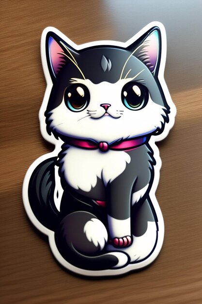 Leuke 2D pop anime Style Stickers