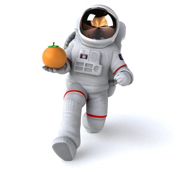 Leuke astronaut-animatie