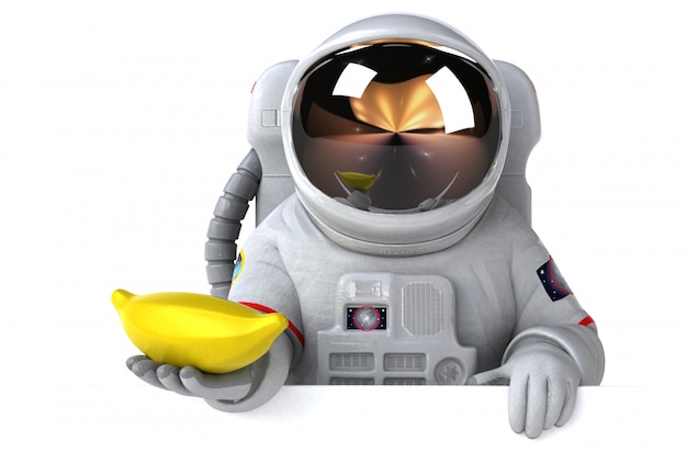 Leuke astronaut-animatie