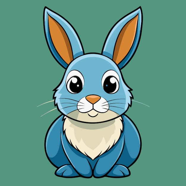 Leuke Bunny Sketch voor Kinderen Kleuren en Kunst Activiteiten