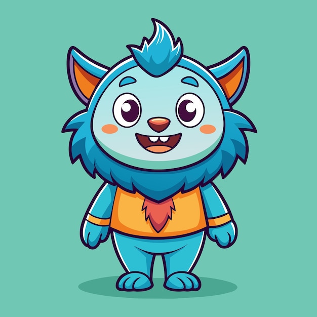 Leuke cartoon vector mascotte