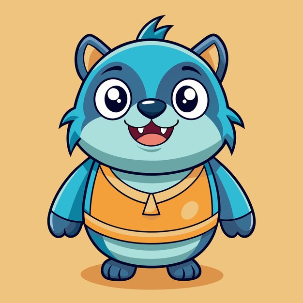 Leuke cartoon vector mascotte