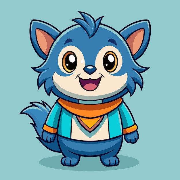 Leuke cartoon vector mascotte