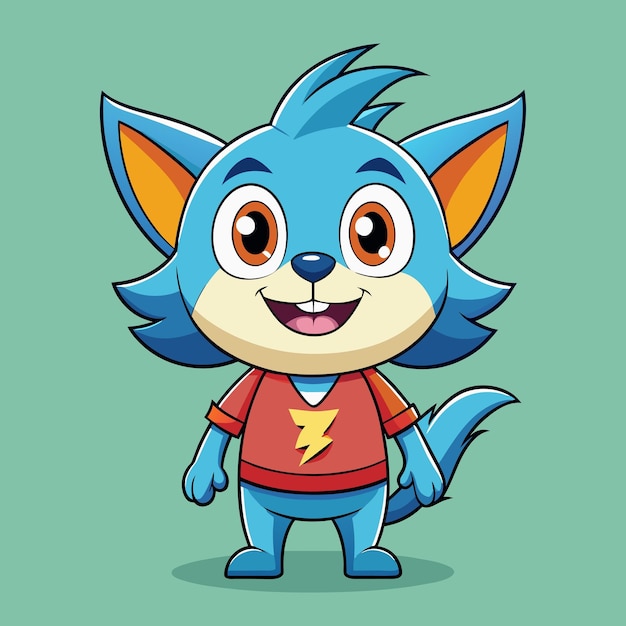 Leuke cartoon vector mascotte