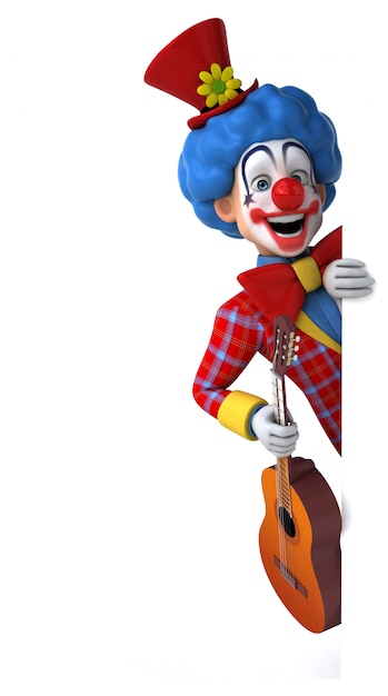 Foto leuke clownanimatie