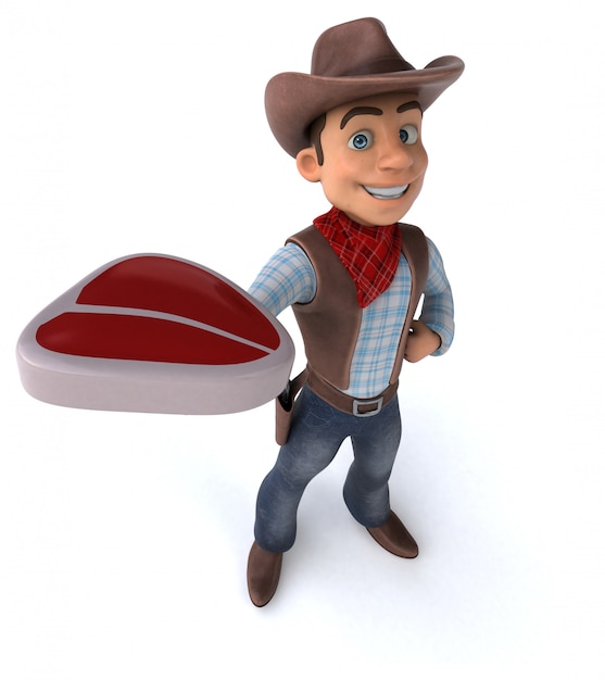 Leuke Cowboy-animatie