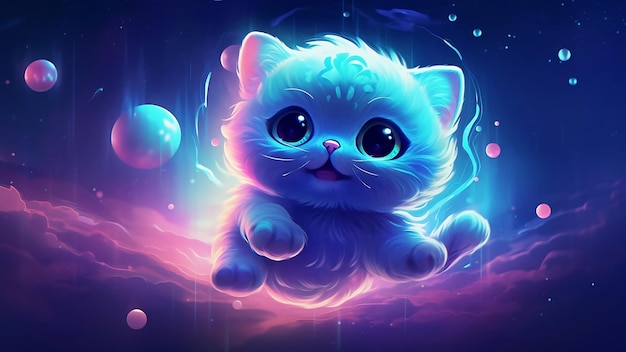 Leuke galaxy cat avontuur