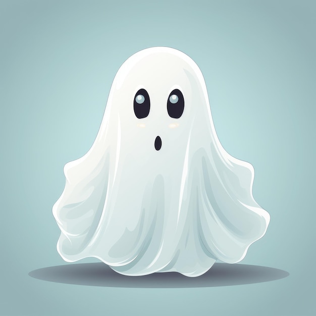 Leuke ghost illustratie.