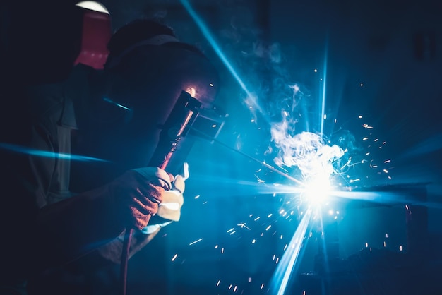 leuke hardwerkende werker Internationale Dag van de Arbeid