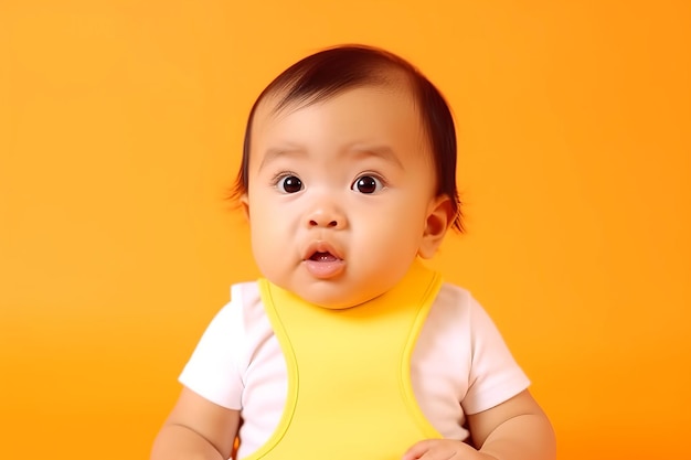 Leuke kleine baby zorg Ontwerp gezondheid Genereren Ai