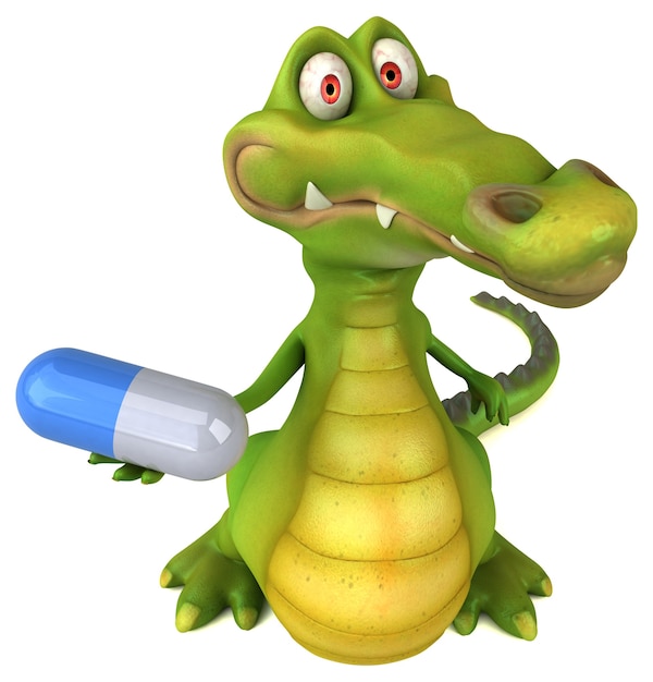 Leuke krokodil