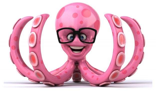 Leuke octopus animatie