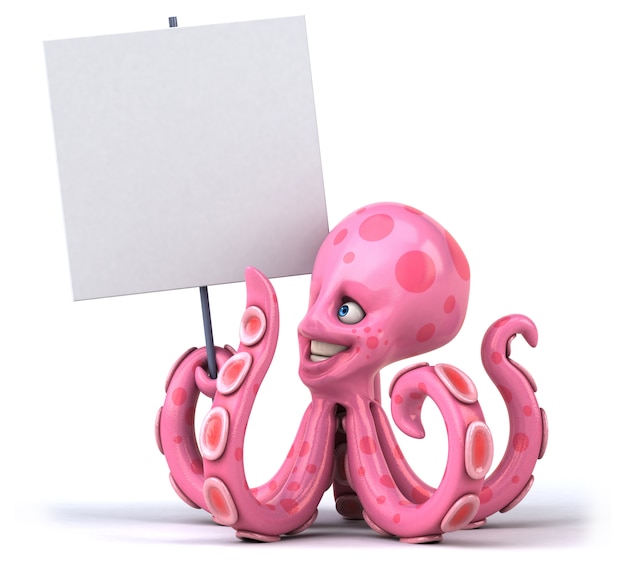 Leuke octopus animatie