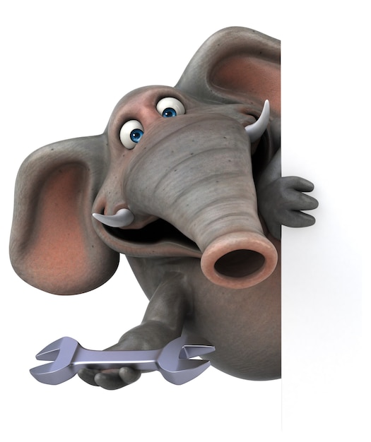 Leuke olifant animatie