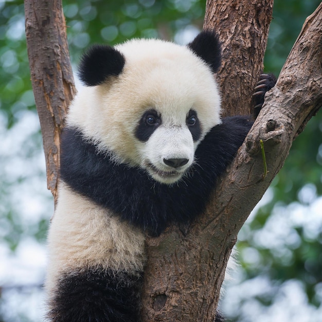 Foto leuke panda-afbeeldingen voor behang