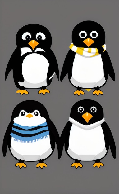 Leuke pinguïn.