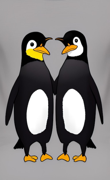 Leuke pinguïn.